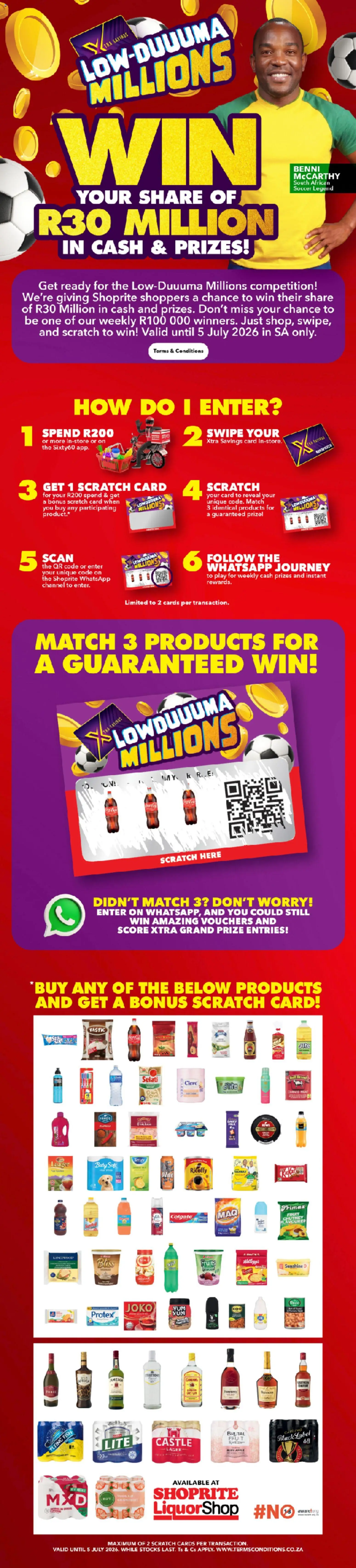 New Shoprite catalogue – valid from 19/05/2025 | Page: 1 | Products: Chutney, Fish, Fruit