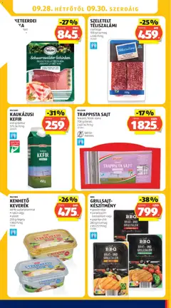 Aldi akciós újság - amely érvényes a következő dátumtól: 2026.09.24. | Oldal: 31