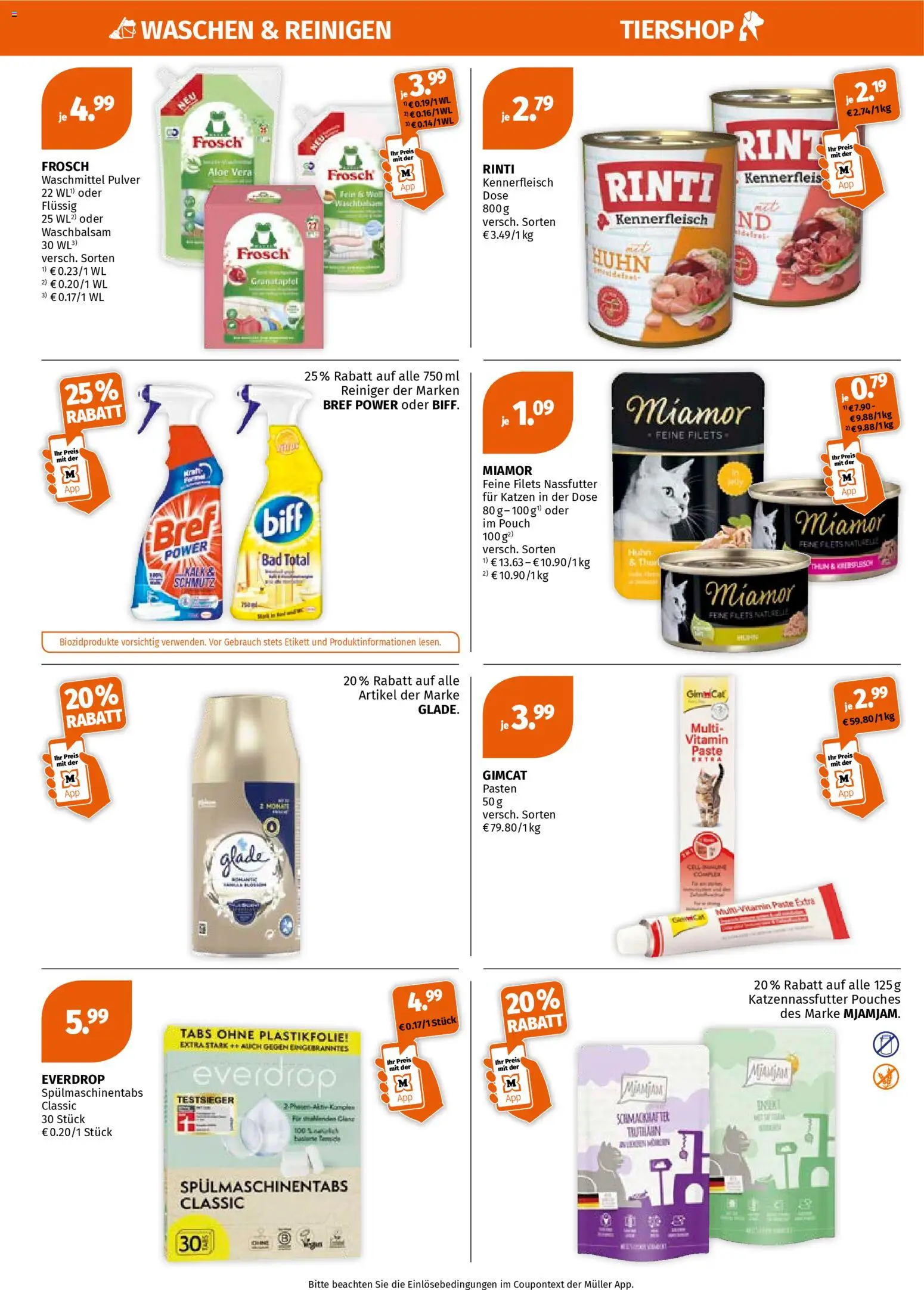 Müller Prospekt 	 – gültig ab 20.04.2026 | Seite: 8 | Produkte: Granatapfel, Bad, Waschmittel, Spülmaschinentabs