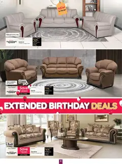 Bradlows specials catalogue – valid from 16/07/2026 | Page: 4 | Products: Chair, Lounge suite