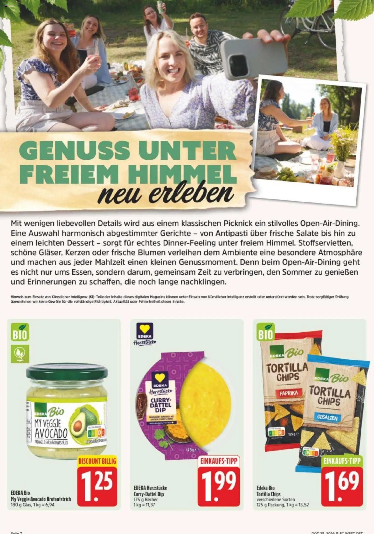 Edeka Prospekt Leipzig – gültig ab 23.08.2026 | Seite: 26 | Produkte: Blumen, Avocado, Paprika, Dattel