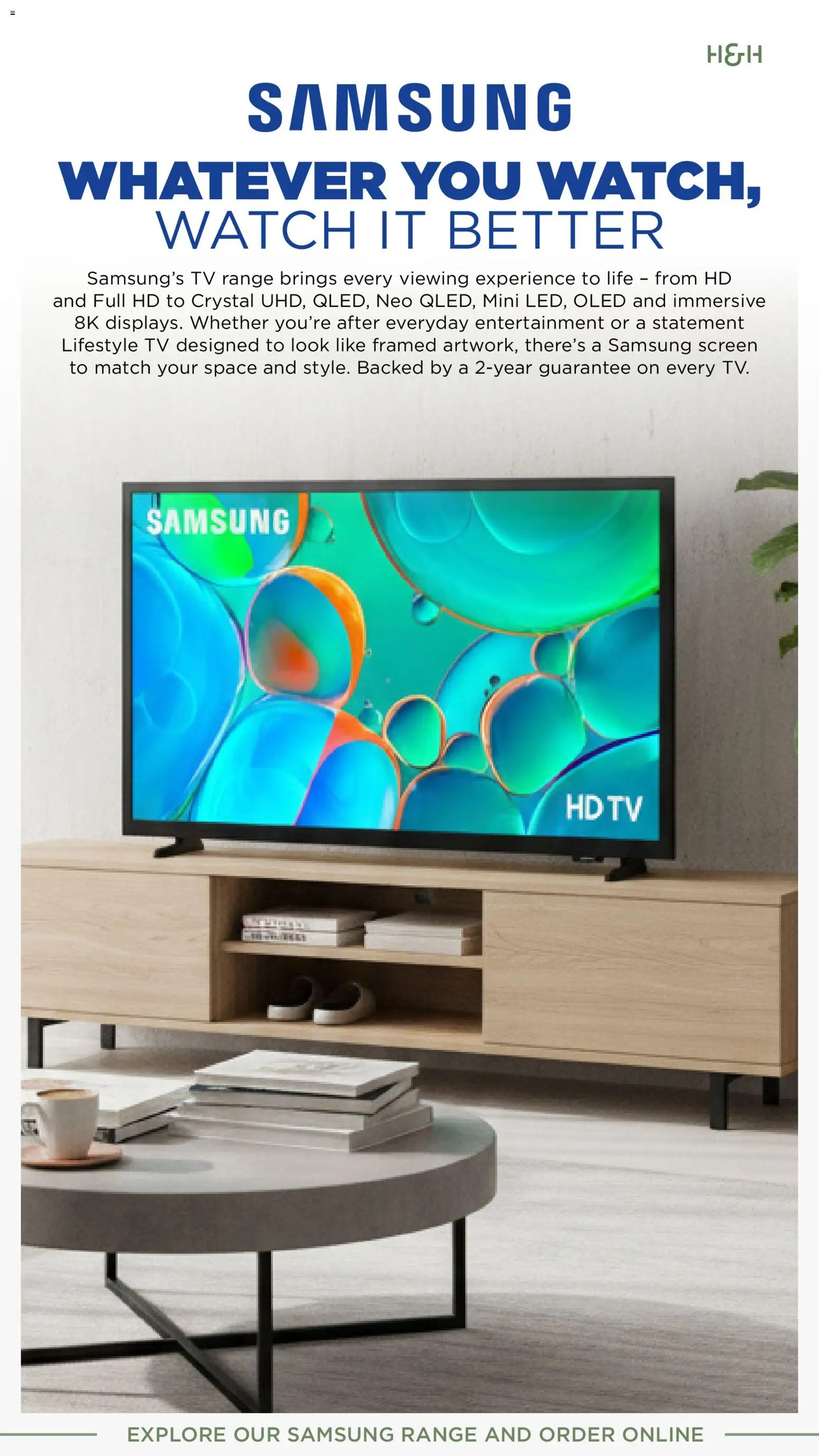 New House and Home catalogue – valid from 30.03.2026 | Page: 21 | Products: Watch, TV