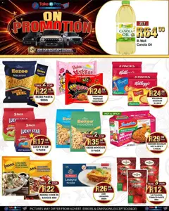 Take n Pay specials catalogue – valid from 27/07/2026 | Page: 14 | Products: Oil, Sauces, Chicken, Pasta