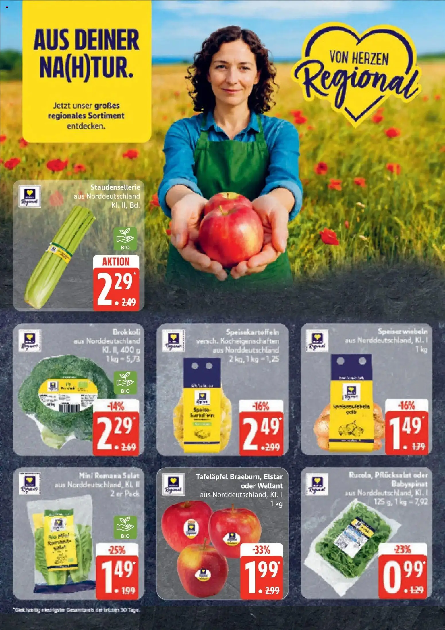 Edeka Prospekt Lübeck (ab 17.08.2026) » Angebote Online | Seite: 8 | Produkte: Brokkoli, Salat