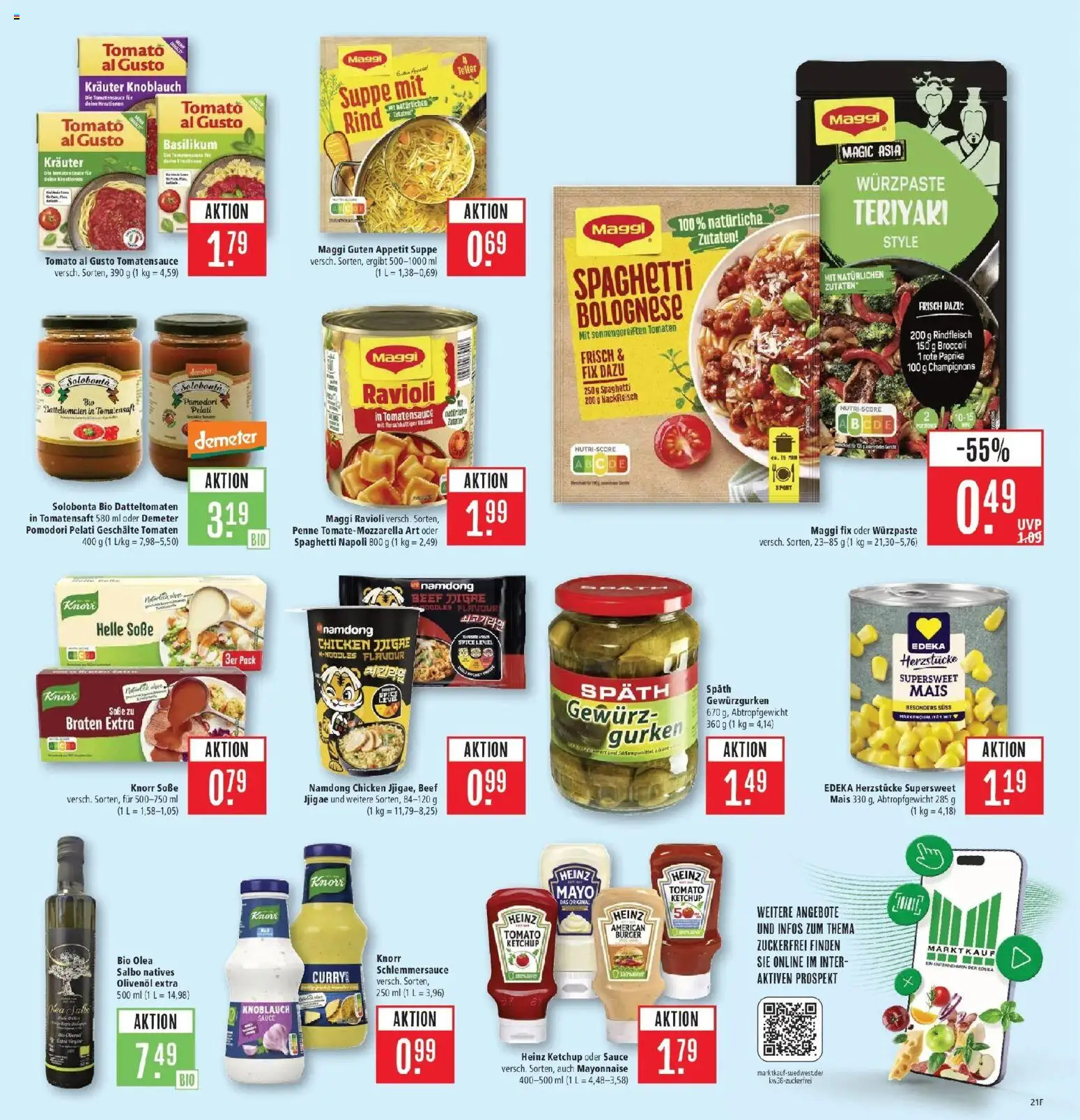 Marktkauf Prospekt Weil Am Rhein (ab 14.09.2026) » Angebote online | Seite: 25 | Produkte: Heinz ketchup, Tomaten, Paprika, Mayonnaise