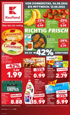 Kaufland Prospekt Völklingen ab 06.08.2026 gültig