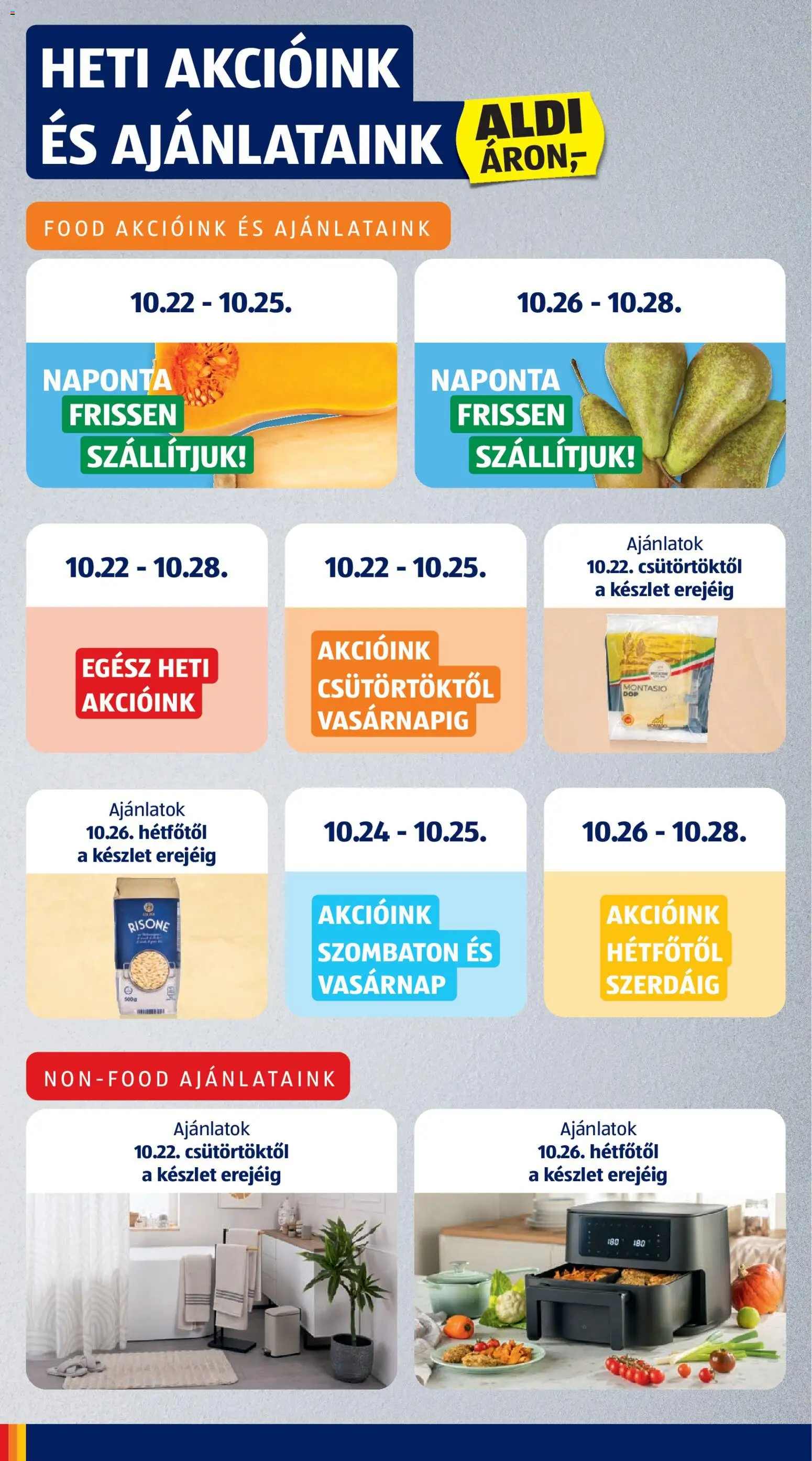 Aldi akciós ujság - amely érvényes a következő dátumtól: 2026.10.22. | Oldal: 4