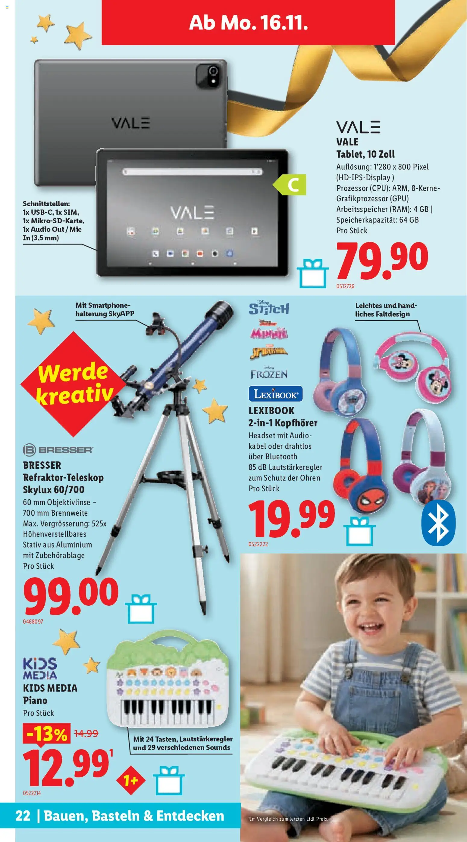 Lidl aktionen Spielwaren – gültig ab 29.10.2026 | Seite: 22