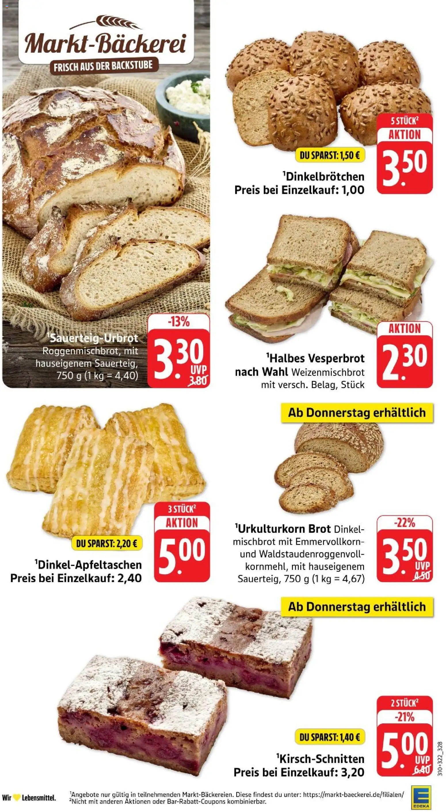 Edeka Prospekt Stuttgart – gültig ab 17.08.2026 | Seite: 17 | Produkte: Brot