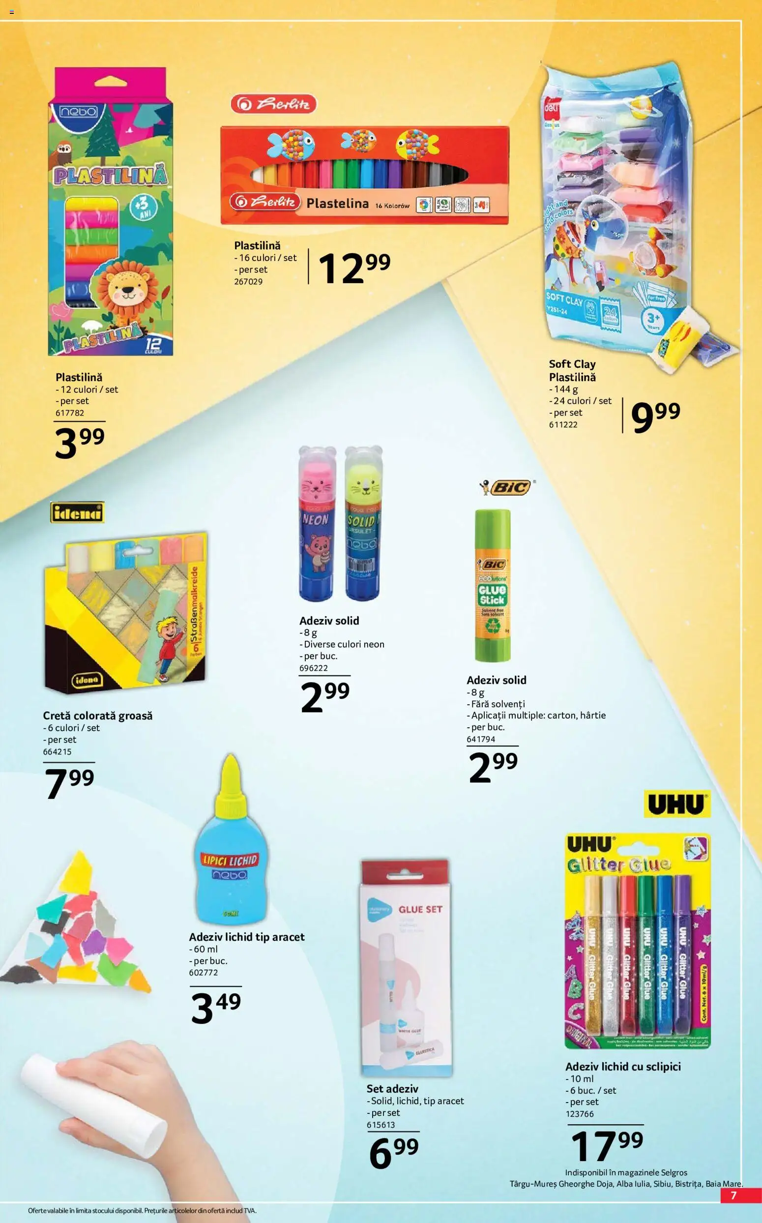 Noul catalog Selgros – valabil de la 07.08.2026 | Pagină: 7 | Produse: Adeziv