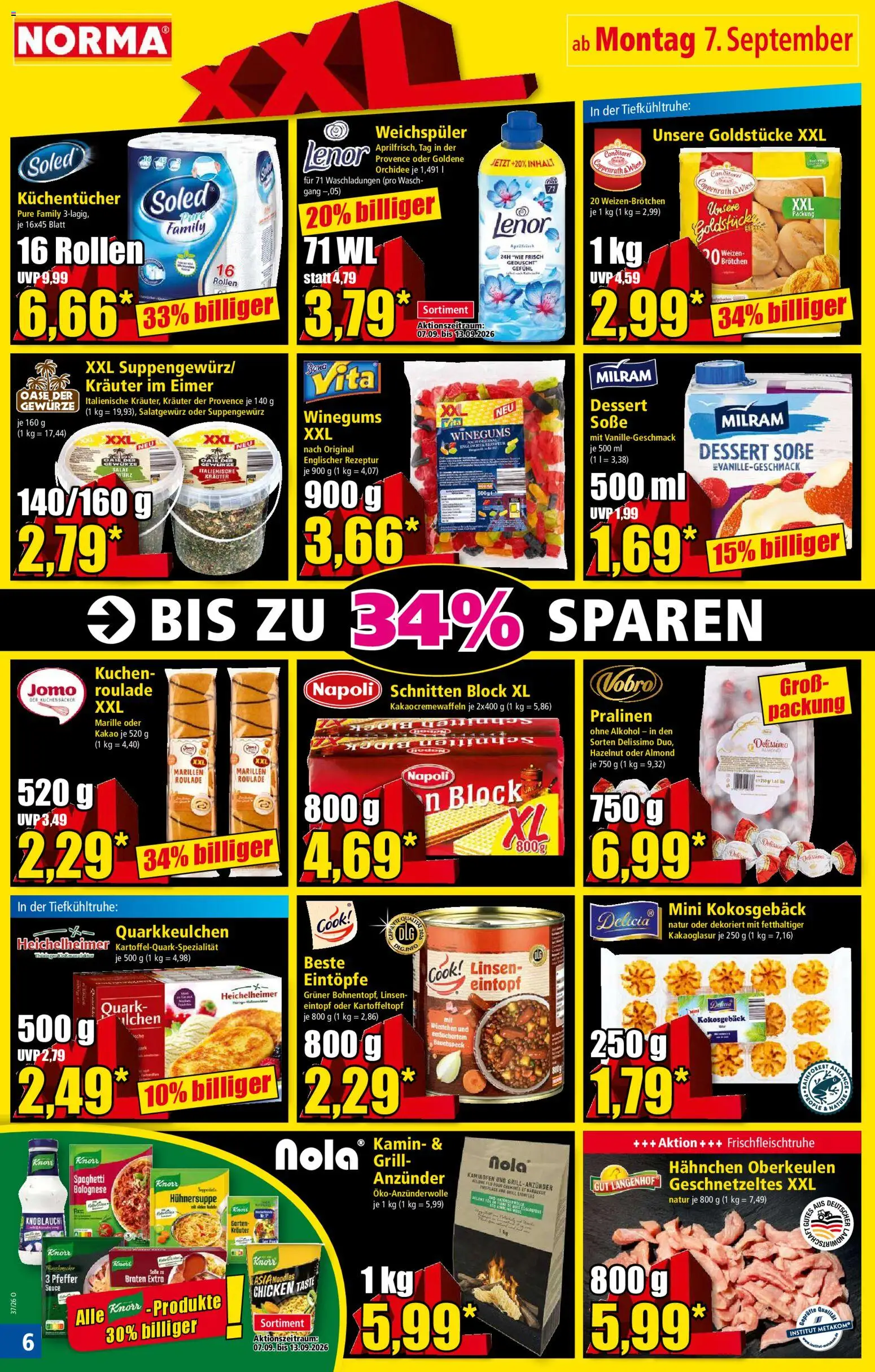Norma Prospekt – gültig ab 07.09.2026 | Seite: 6