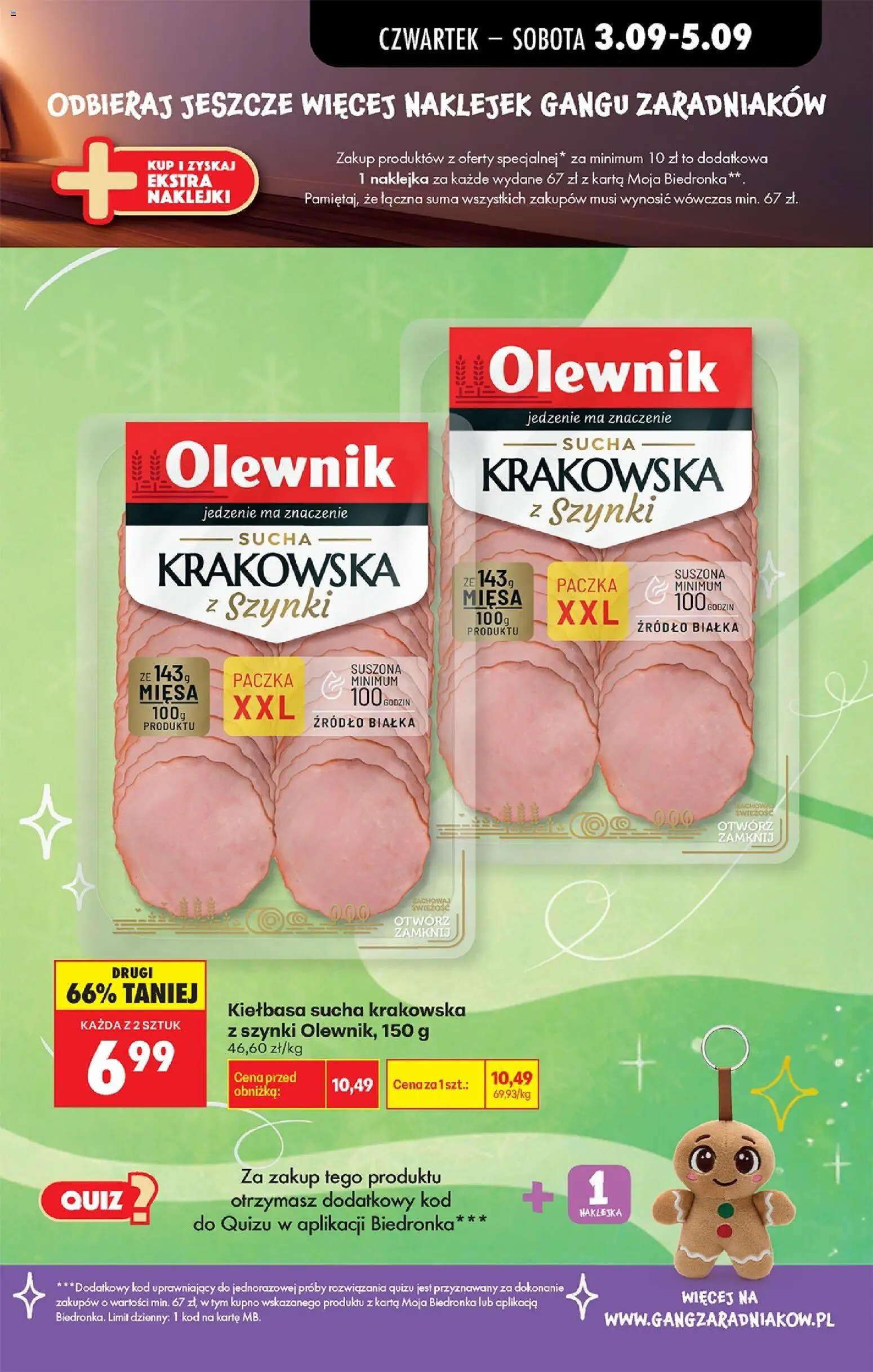 Biedronka Polsko leták - Codziennie niskie ceny od 03.09.2026 | Strana: 25
