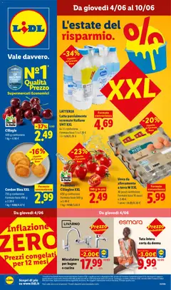 Anteprima del volantino Lidl volantino valido a partire dal 04.06.2026