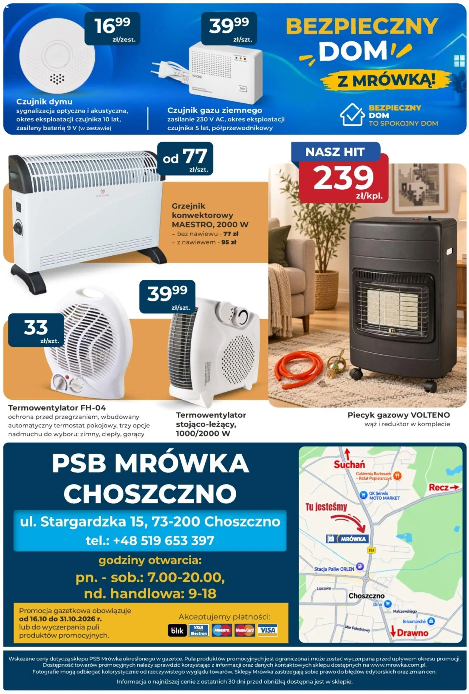 Mrówka gazetka - Choszczno od 16.10.2026 | Strona: 8 | Produkty: Piecyk, Bateria