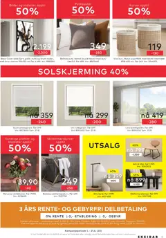 Forhåndsvisning av Skeidar kundeavis Sommer gyldig fra 01.06.2026 | Side: 31 | Produkter: Будівельні суміші, Cremă pentru față, Solskjerming