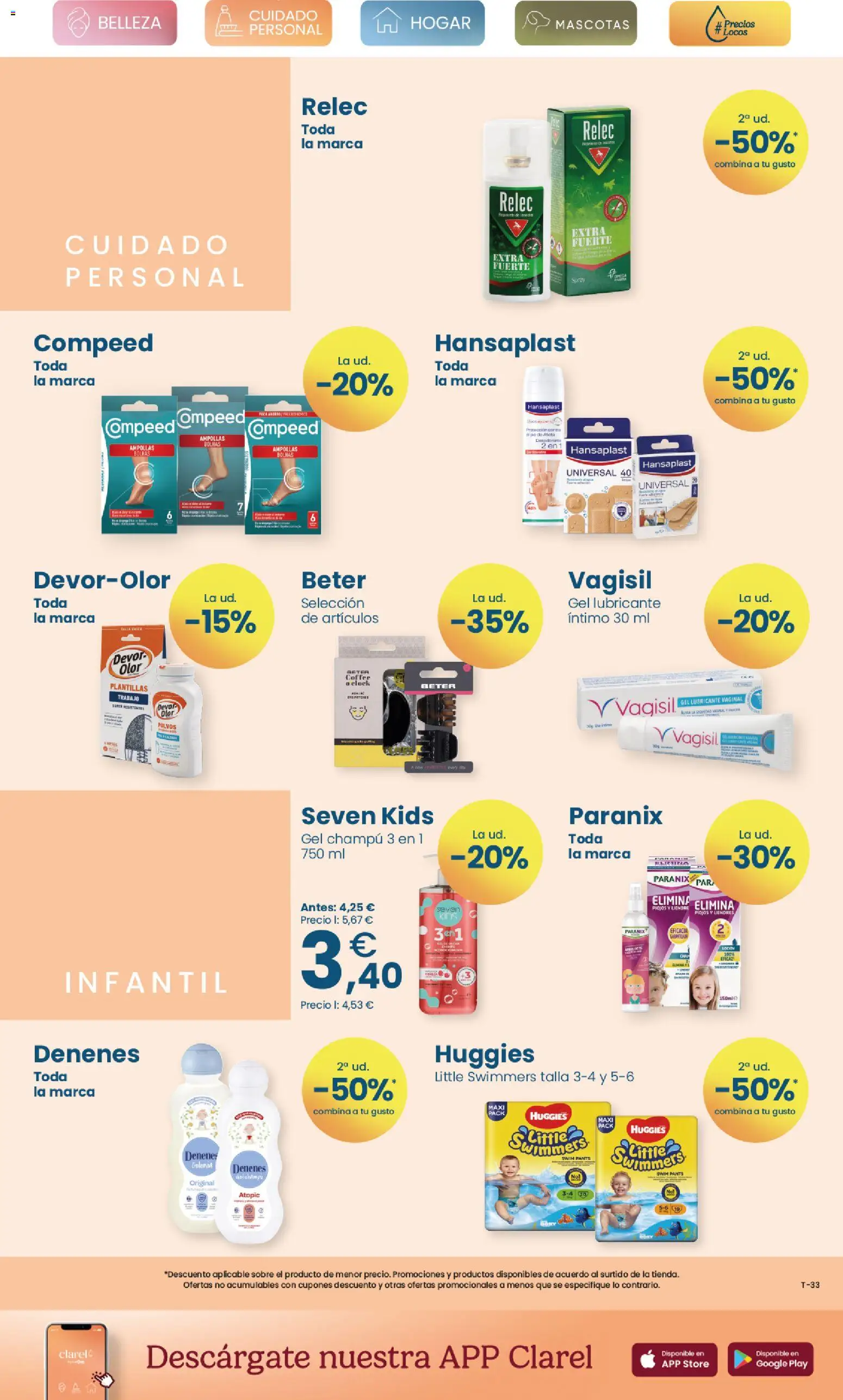 Clarel - folleto │ válido desde el 22/07/2026 | Página: 7 | Productos: Champú, Noodles αυγού
