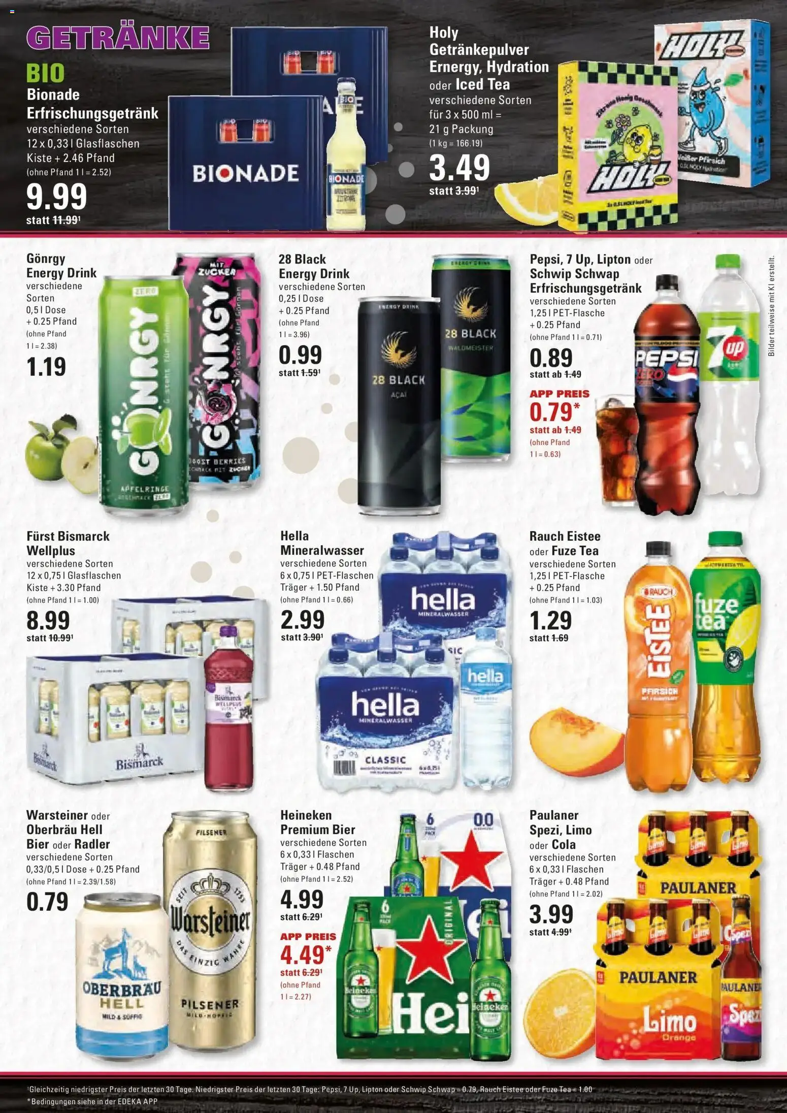 Edeka Prospekt Prisdorf (ab 05.10.2026) » Angebote Online | Seite: 14 | Produkte: Schwip schwap, Bionade, Mineralwasser, Paulaner