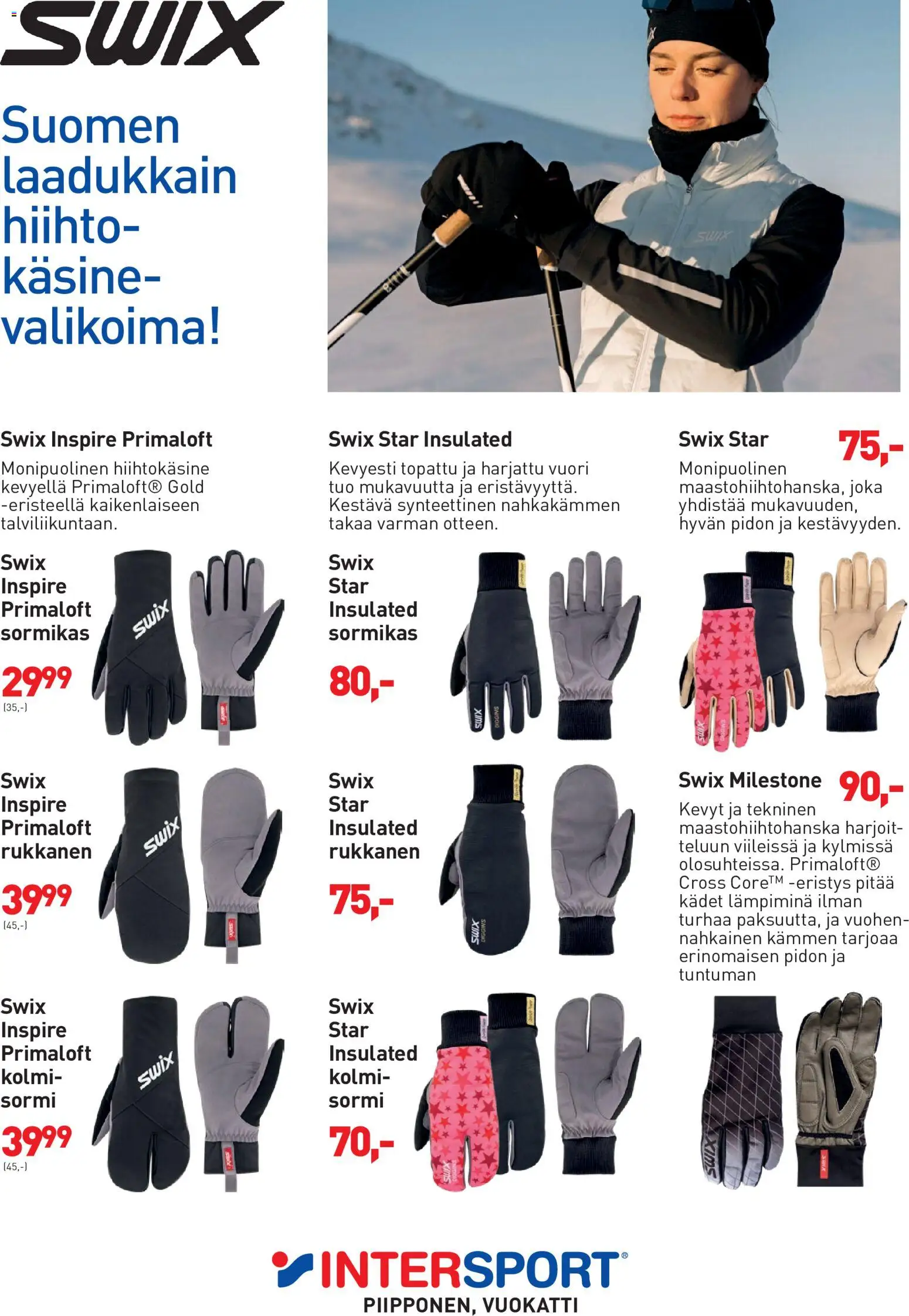 Intersport Maastohiihtokuvasto Vuokatti – voimassa 12/10/2026 alkaen | Sivu: 42