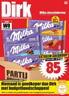 Dirk folder week 39 - Voorbeeld van een folder van Dirk, geldig van 23-09-2026