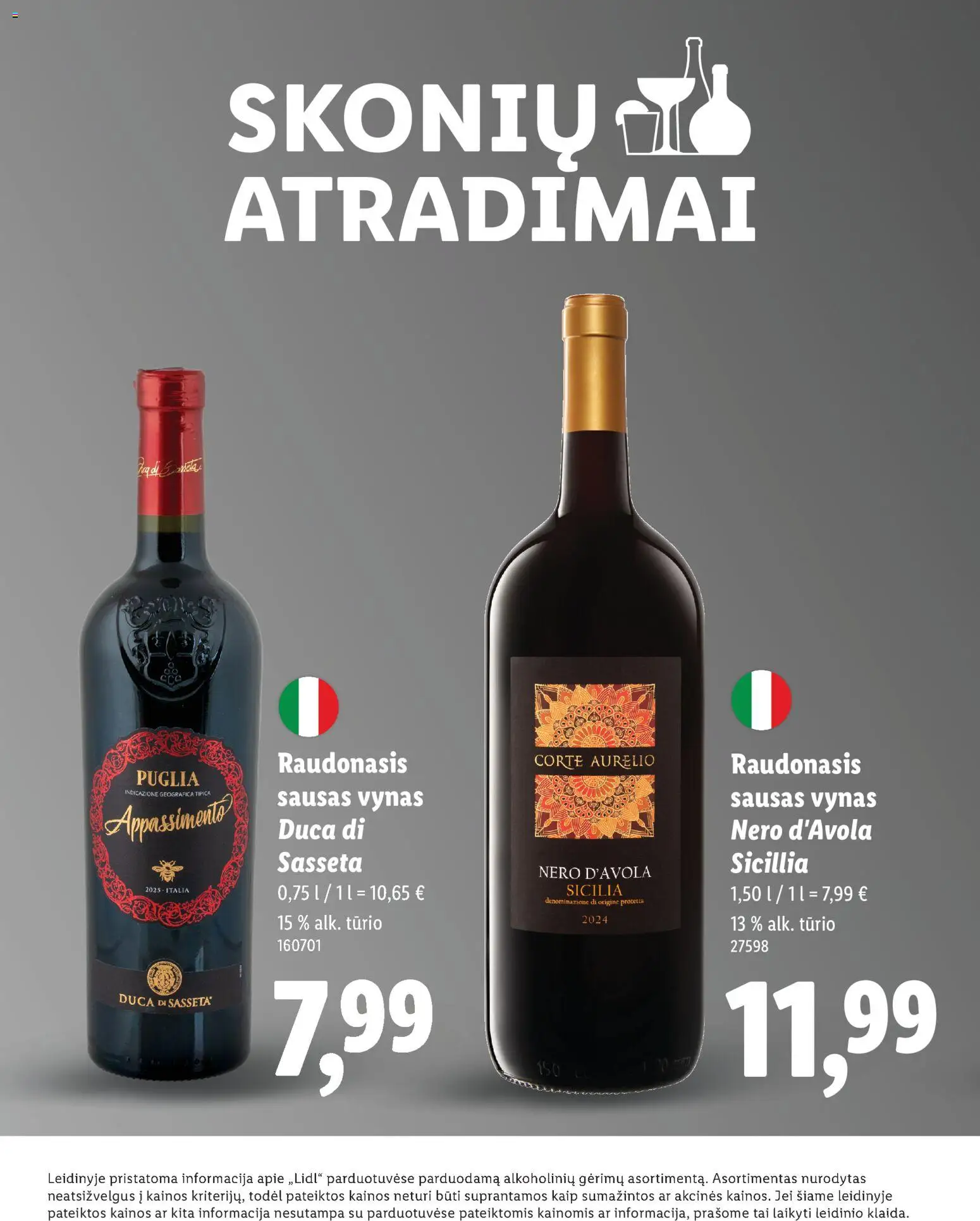 LIDL akcijos nuo 2025.12.05 | Puslapis: 14 | Prekių: Vynas