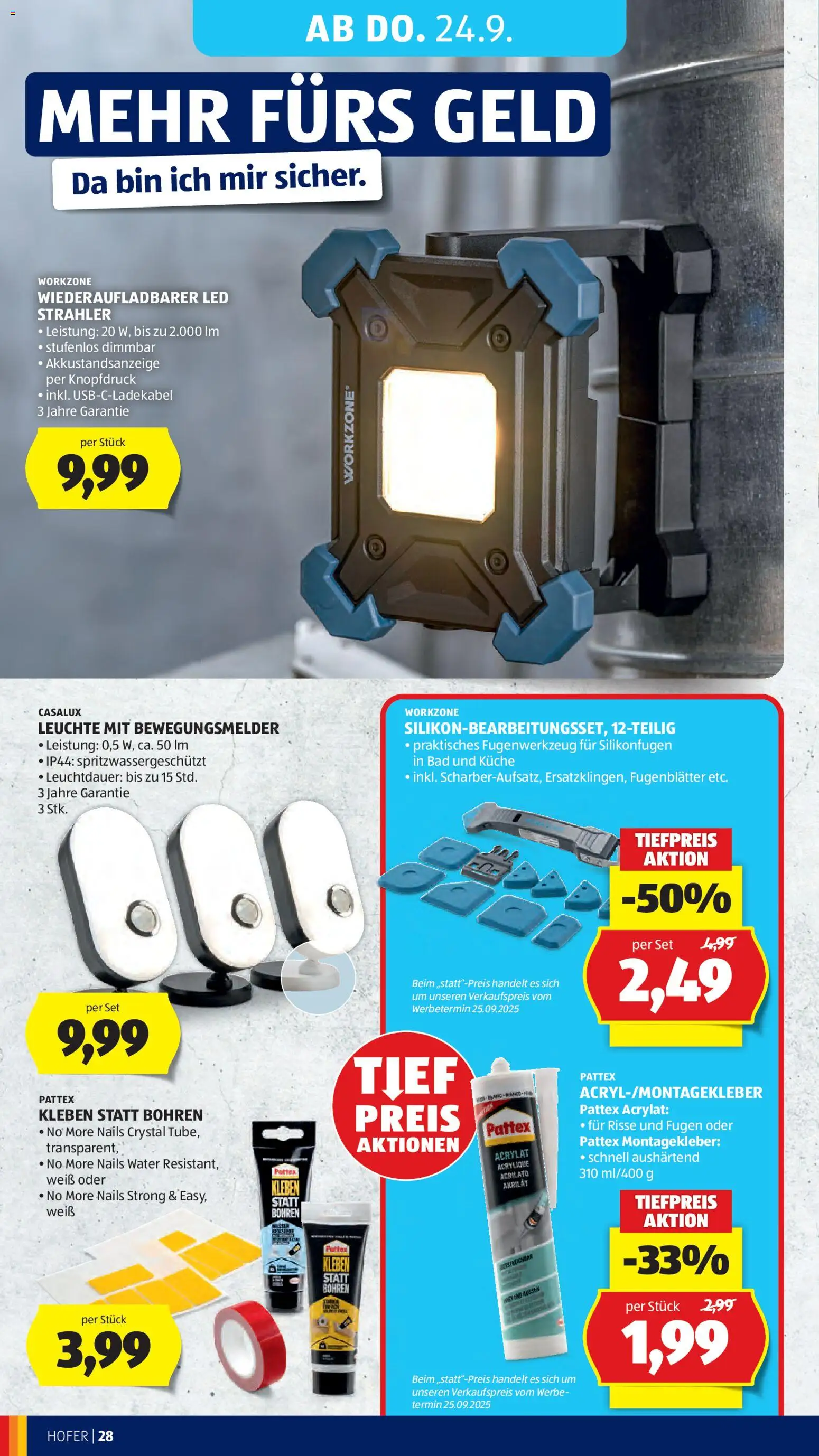 Hofer Flugblatt gültig ab 18.09.2026 | Seite: 34