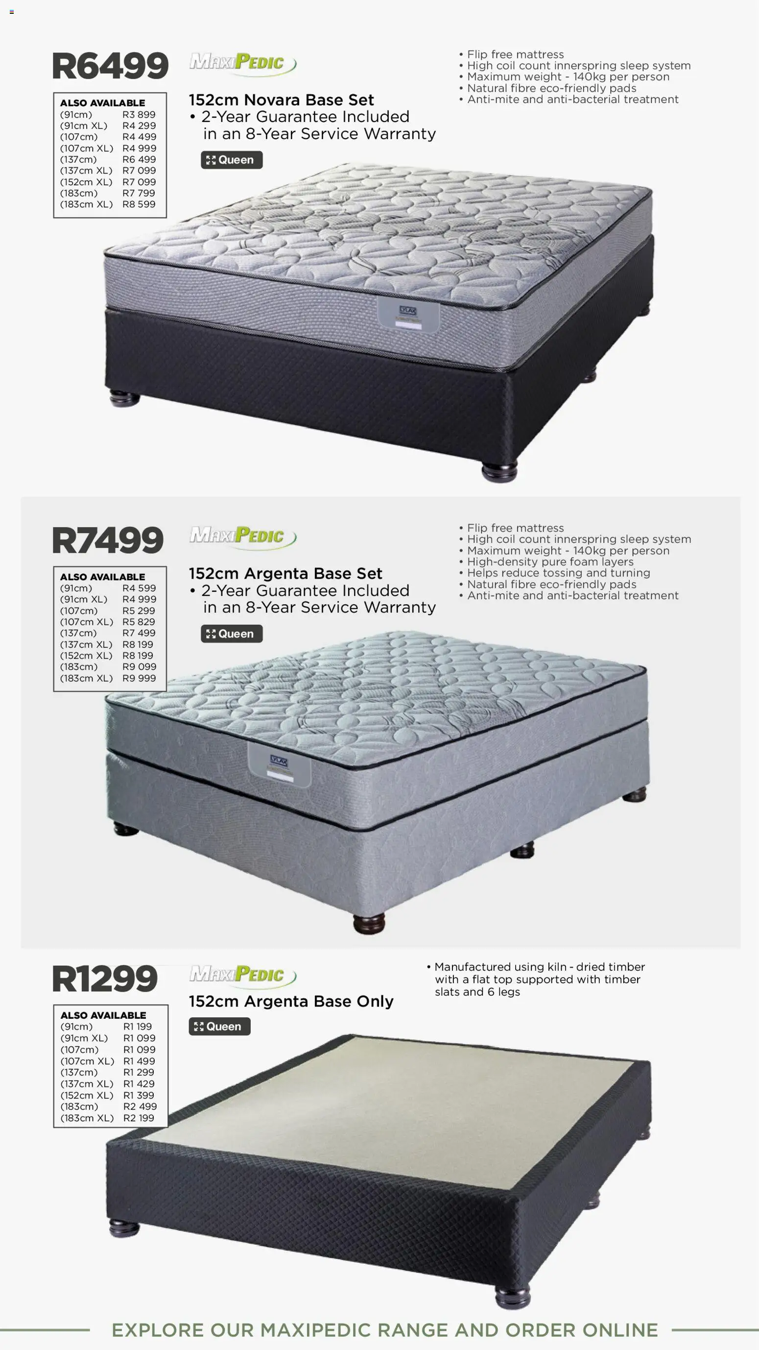 New House and Home catalogue – valid from 30.03.2026 | Page: 32 | Products: Mattress, Pads, Foam