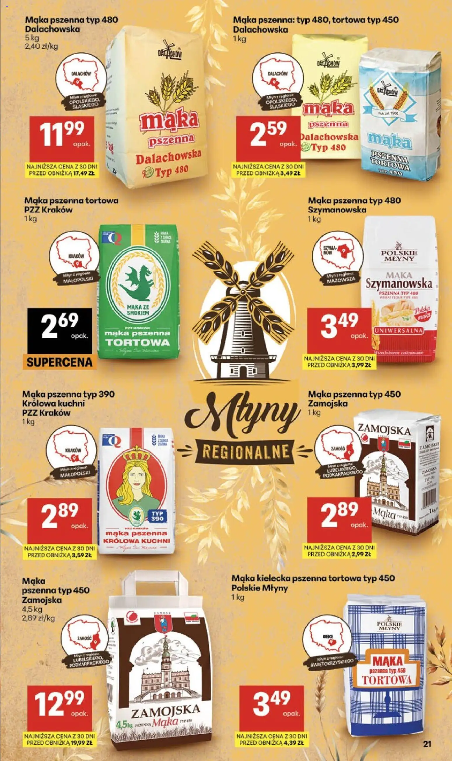 Delikatesy Centrum gazetka od 10.09.2026 | Strona: 21 | Produkty: Mąka