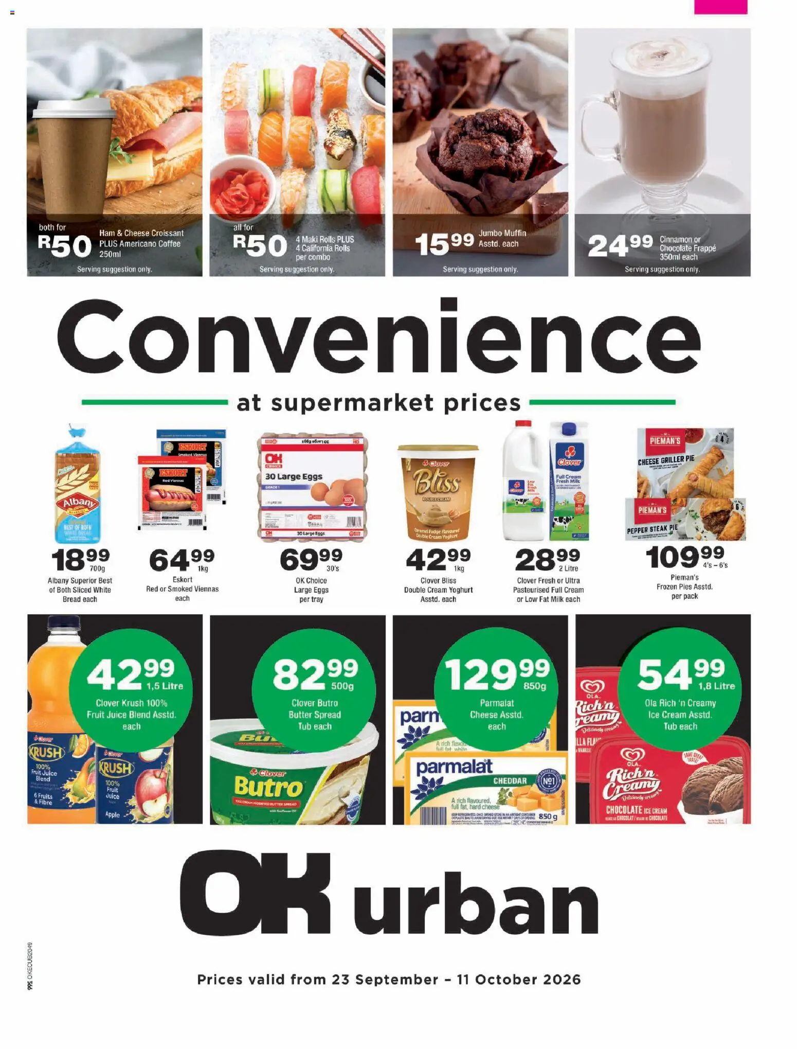 Ok Foods Wednesday, September 23 Best Deals