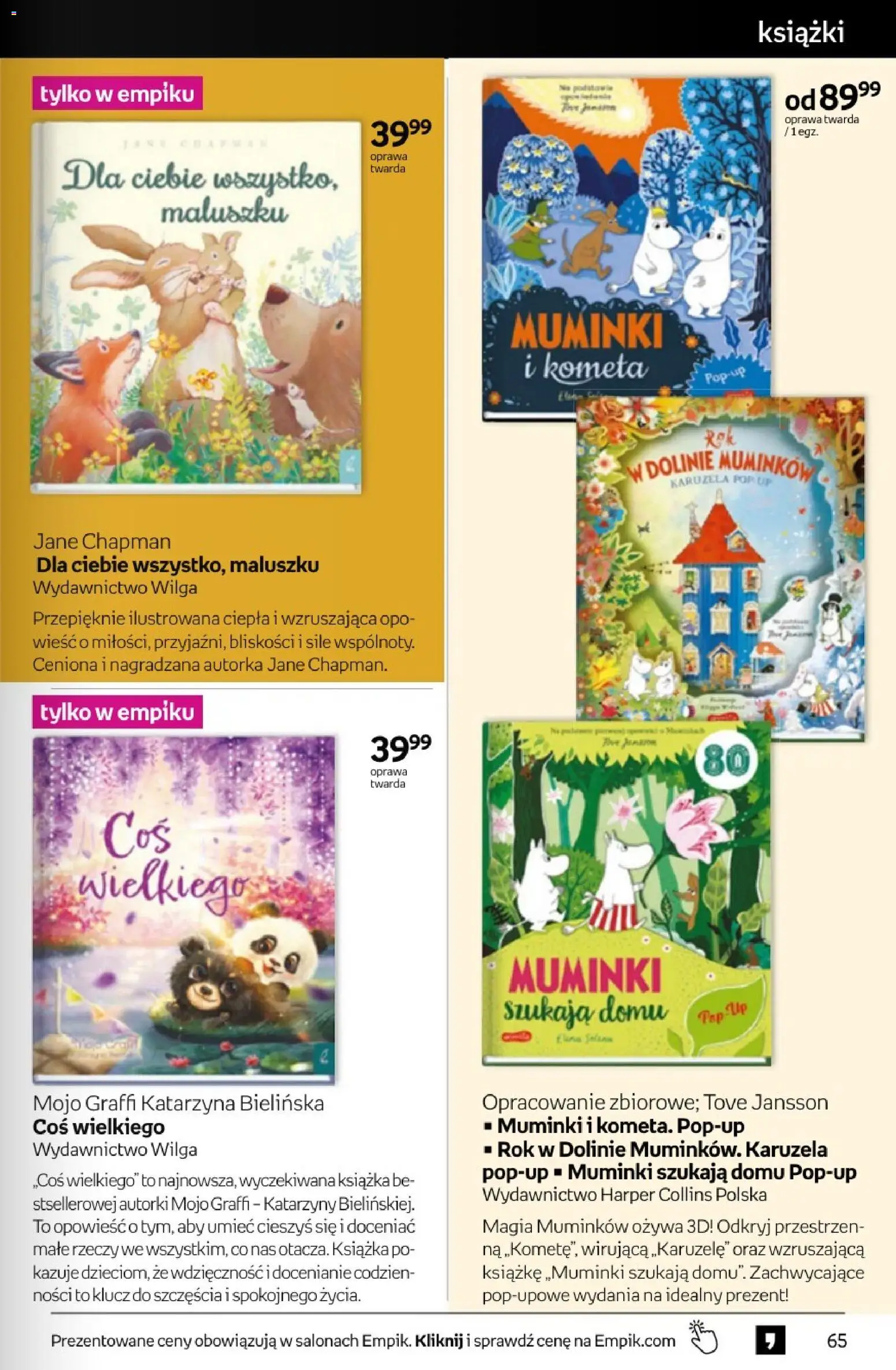 Empik promocje - Tom kultury Książki od 14.10.2026 | Strona: 65 | Produkty: Por, Książki