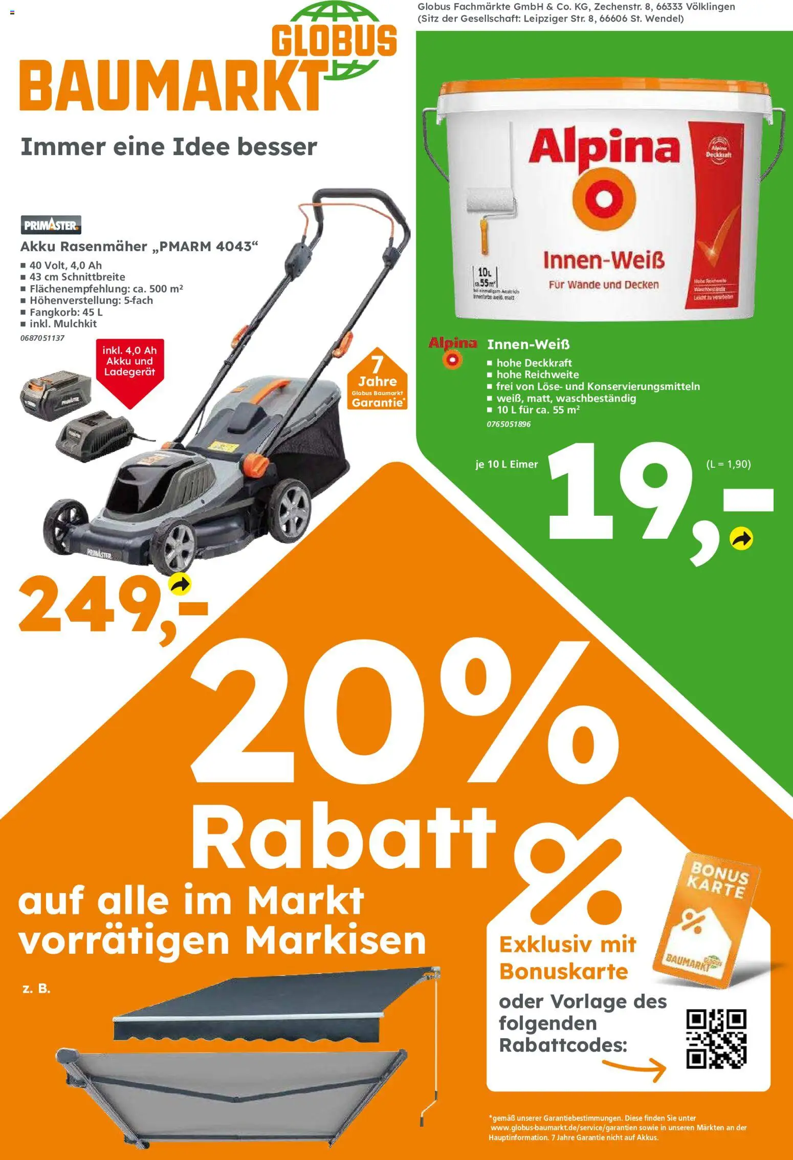 Globus Baumarkt Prospekt Berlin-Treptow – gültig ab 03.08.2026 | Seite: 14