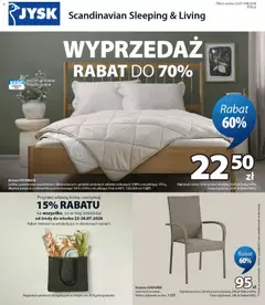 Pogląd oferty "JYSK gazetka" - ważna od 22.07.2026