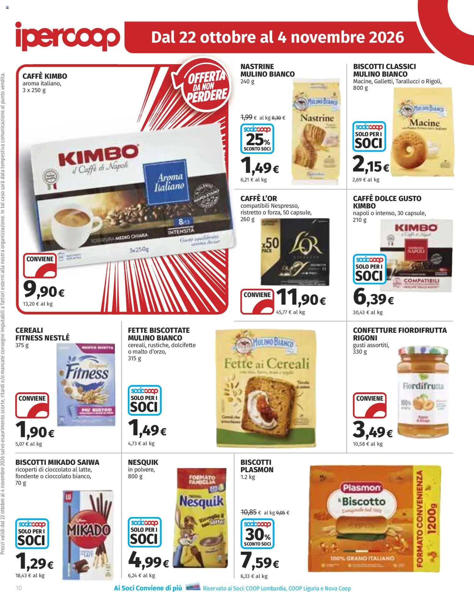 Volantino Ipercoop del 22/10/2026 | Pagina: 10