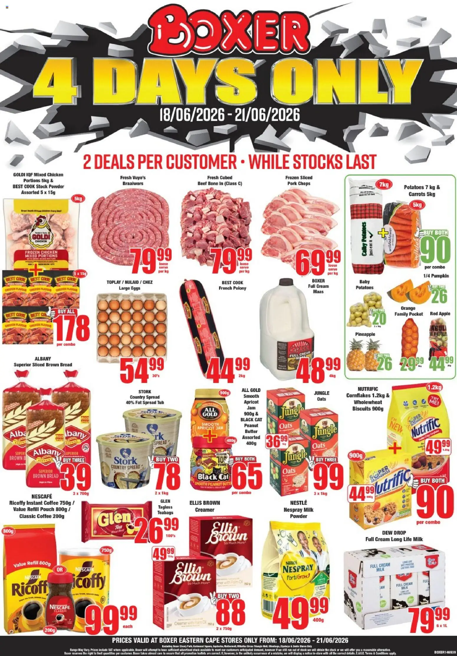 Boxer - Eastern Cape - 4 Days Only! (18/06/2026