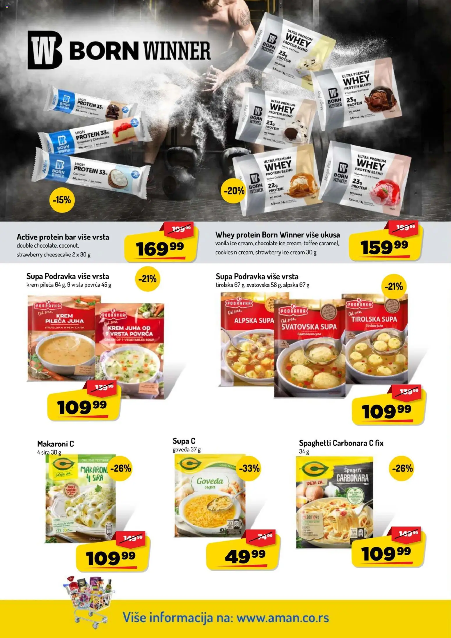 Aman katalog - važi od 28.09.2026 | Strana: 18 | Proizvode: Whey protein, Vanila, Cheesecake, Krem