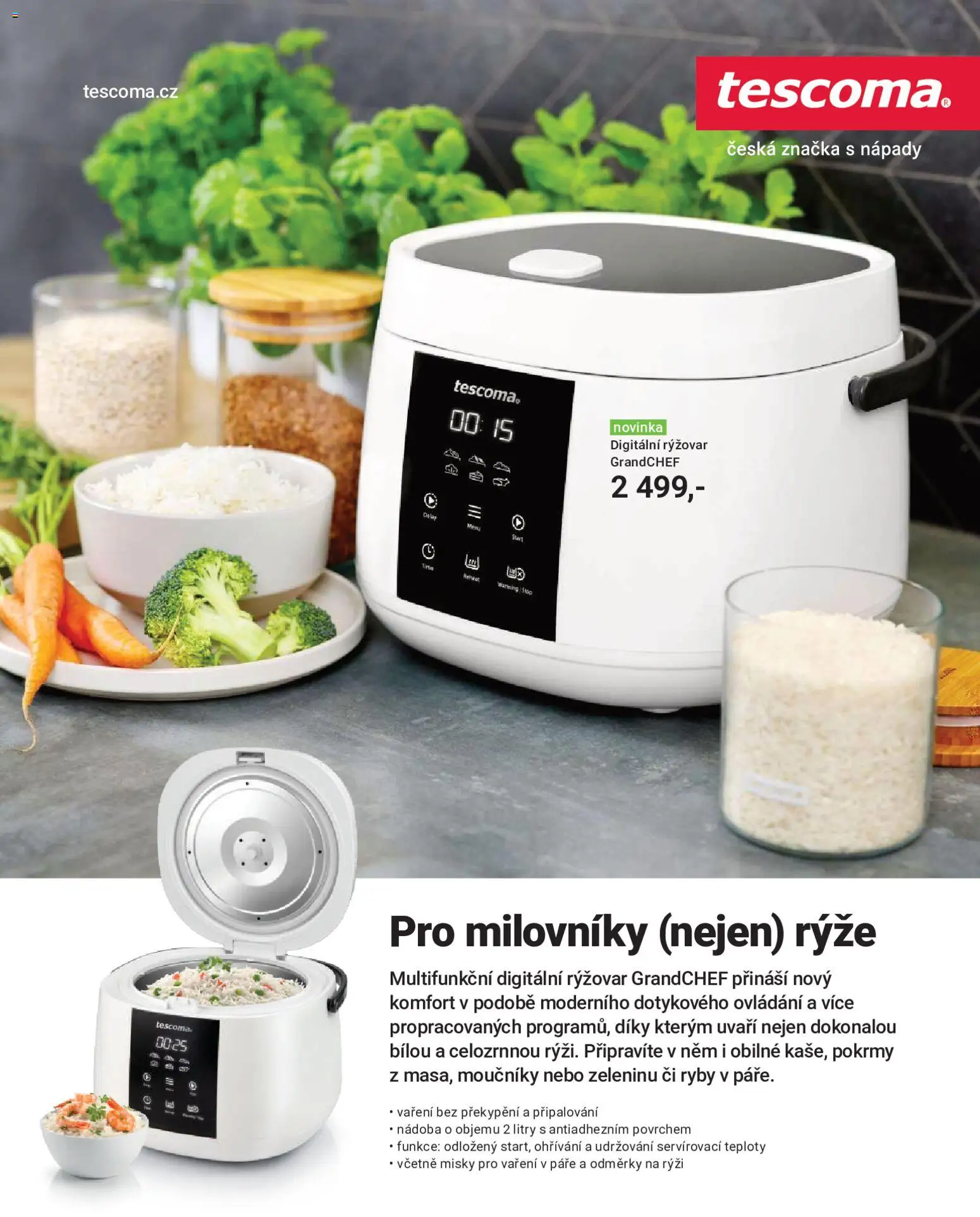 TESCOMA leták - Léto 2026 od 01.06.2026 | Strana: 68 | Produkty: Rýže, Ryby, Rýžovar, Rýži
