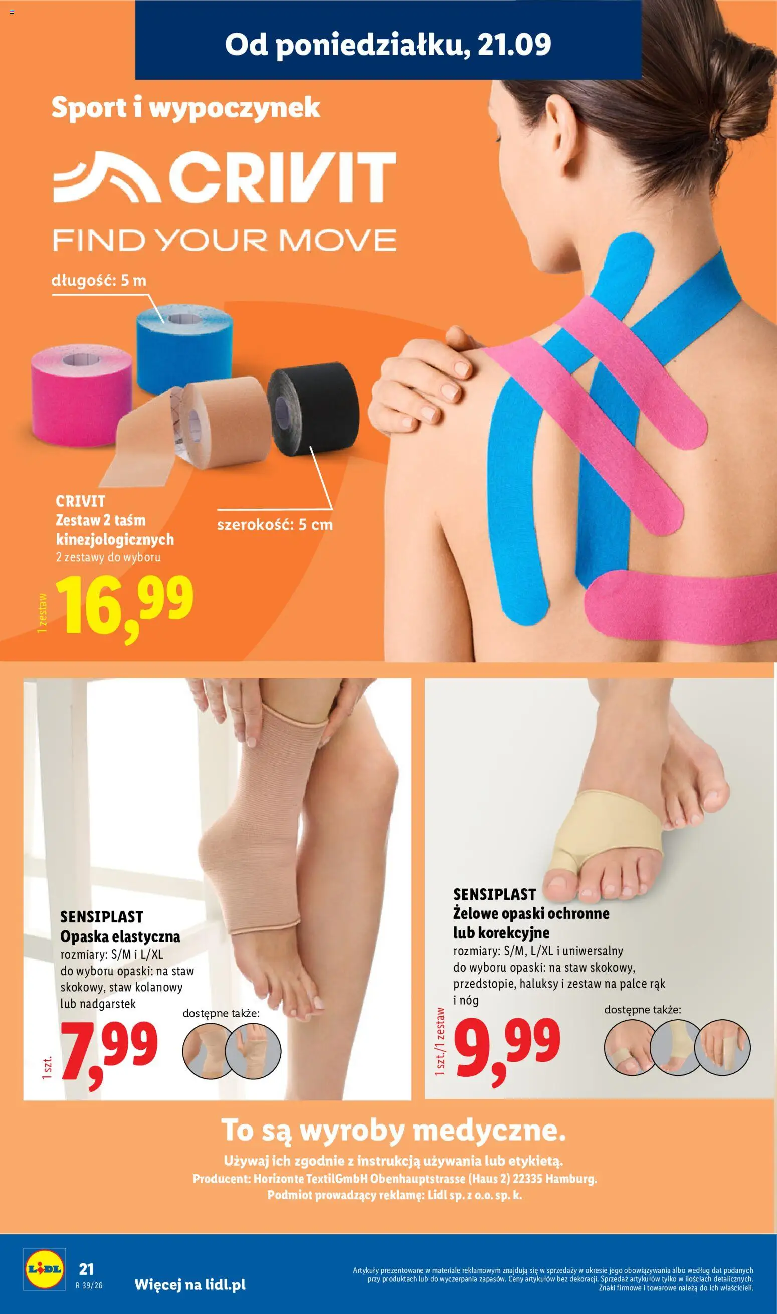 Lidl Polsko katalog od 21.09.2026 | Strana: 26 | Produkty: Sensiplast