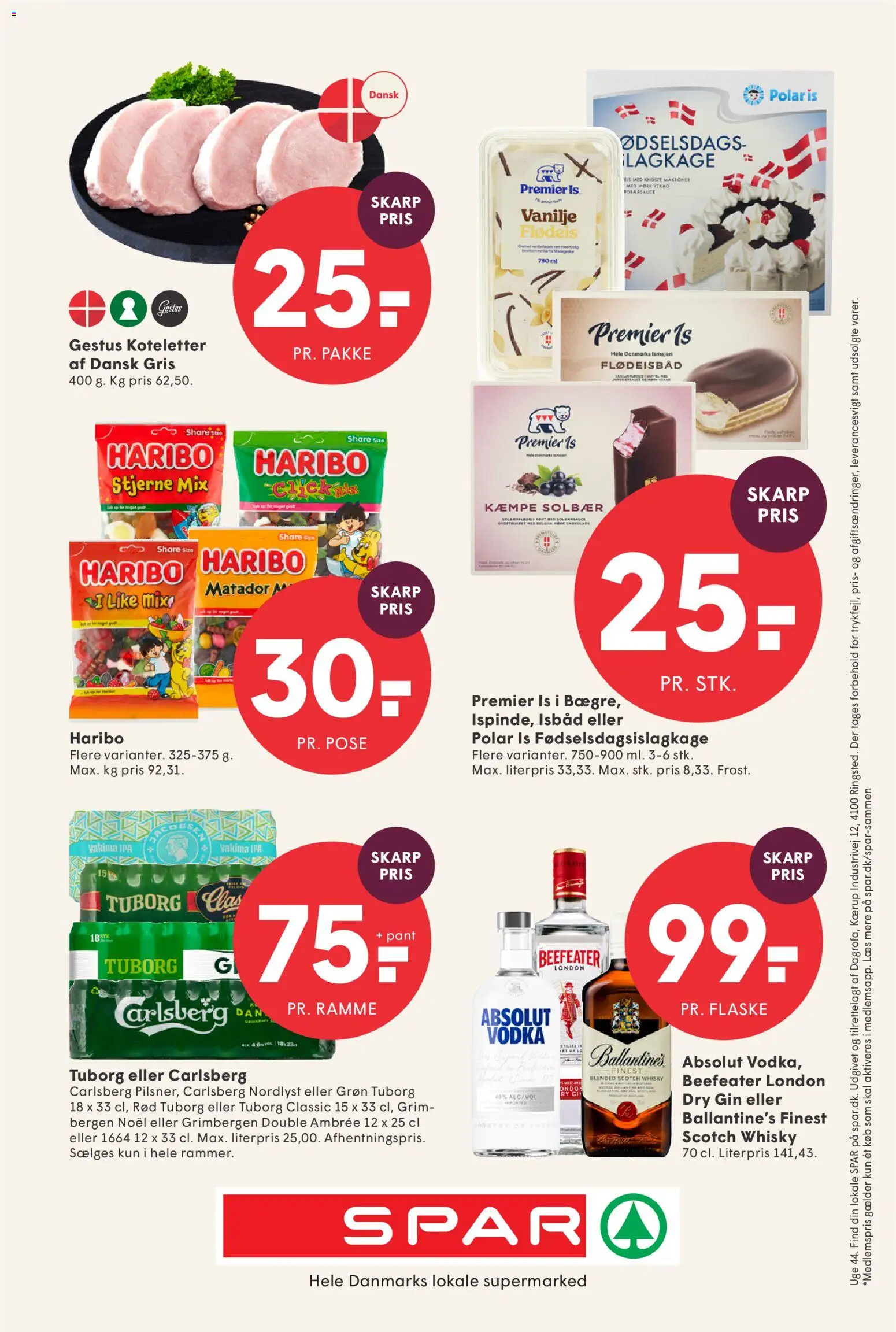 Spar tilbudsavis – gyldig fra 23/10/2026 | Side: 22 | Produkter: Whisky, Makroner, Solbær, Vanilje