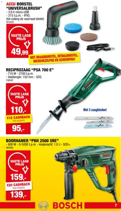 Hubo folder - Voorbeeld van een folder van Hubo, geldig van 01/05/2026 | Pagina: 7 | Producten: Borstel