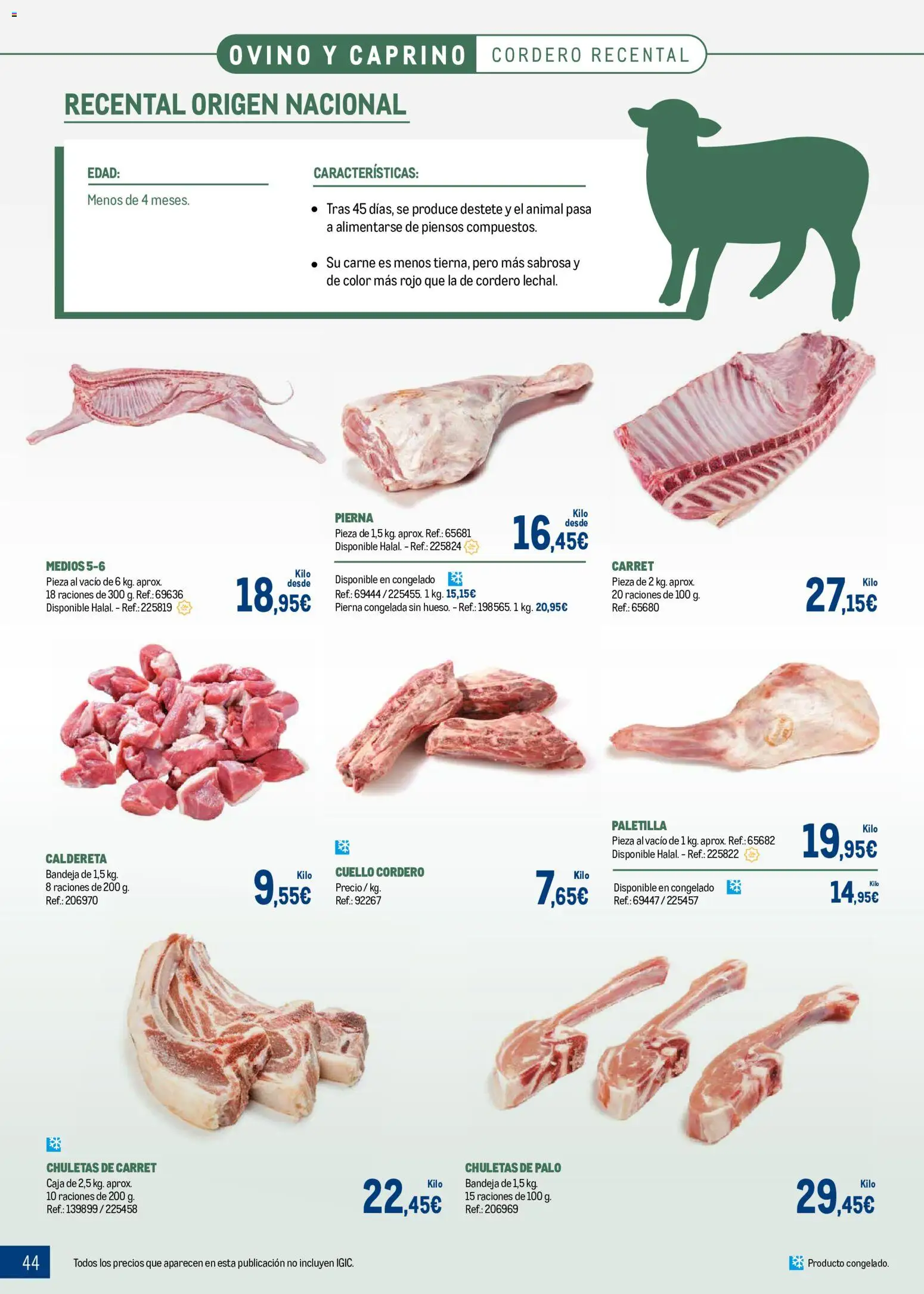 Makro Expertos en carnes Canarias │ válido desde el 01.06.2026 | Página: 44 | Productos: Φίλτρο καφέ, Bandeja, Caja