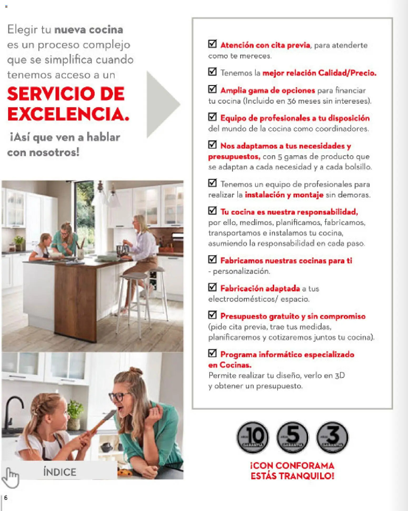 Conforama folleto │ válido desde el 16.04.2026 | Página: 6 | Productos: Té, Cocina