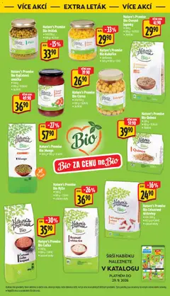 Náhled letáku Nature's Promise Bio Celozrnné těstoviny, 400-500 g od 09.09.2026 | Strana: 45