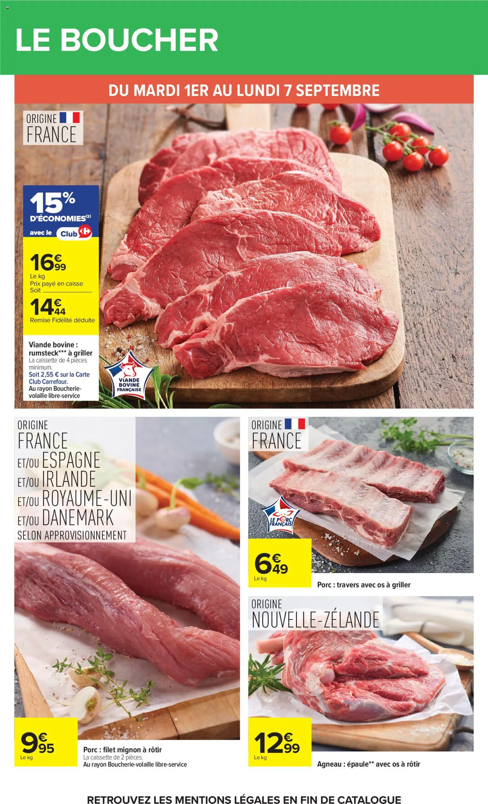 {H1} | Page: 22 | Produits: Volaille, Viande, Porc, Porc filet mignon