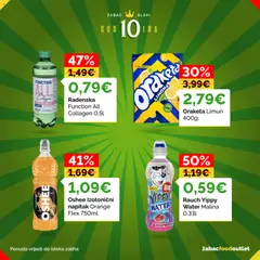 Žabac Katalog - Pregled kataloga iz trgovine Žabac, vrijedi od 01.06.2026 | Stranica: 18 | Proizvodi: Radenska, Limun