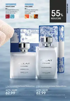 Ofertele Oriflame valabile de la 27.05.2026 | Pagină: 21 | Produse: Toaletă, Apă de toaletă, Apă, Piper