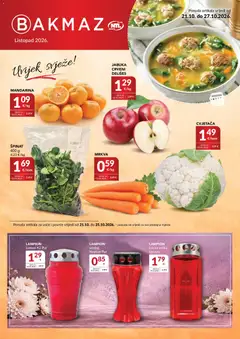 Bakmaz Katalog - Pregled kataloga iz trgovine Bakmaz, vrijedi od 21.10.2026