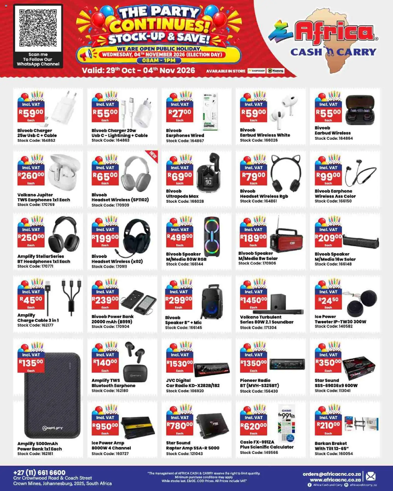 New Africa Cash & Carry catalogue – valid from 29/10/2026 | Page: 38