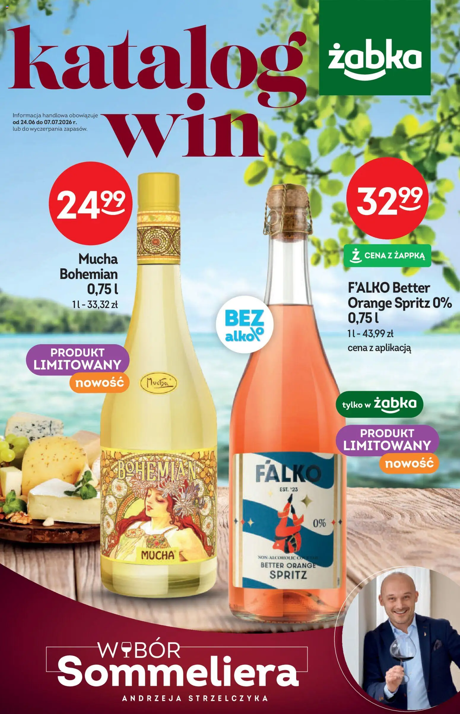 Żabka gazetka - Katalog win od 24.06.2026 | Strona: 1