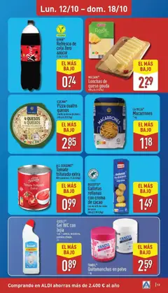 Vista previa BISCOTTO® Galletas rellenas con crema de cacao, Galletas rellenas con crema de cacao Con un 46% de crema de cacao. 500 g (2,98 €/kg) válido desde el 12/10/2026 | Página: 13