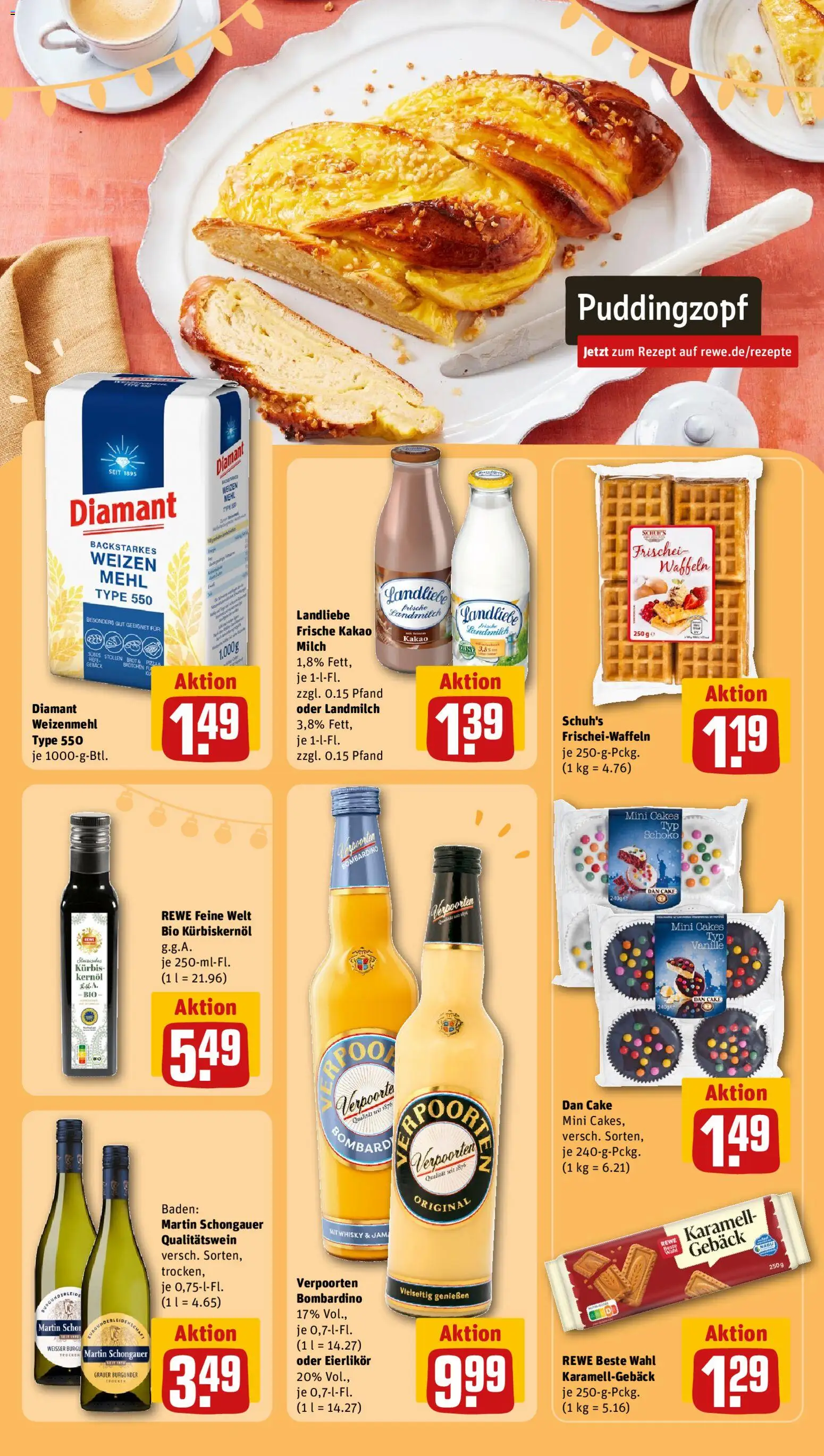 Rewe ihr Kaufpark Prospekt – gültig ab 05.10.2026 | Seite: 21 | Produkte: Whisky, Kürbiskernöl, Mehl, Brot