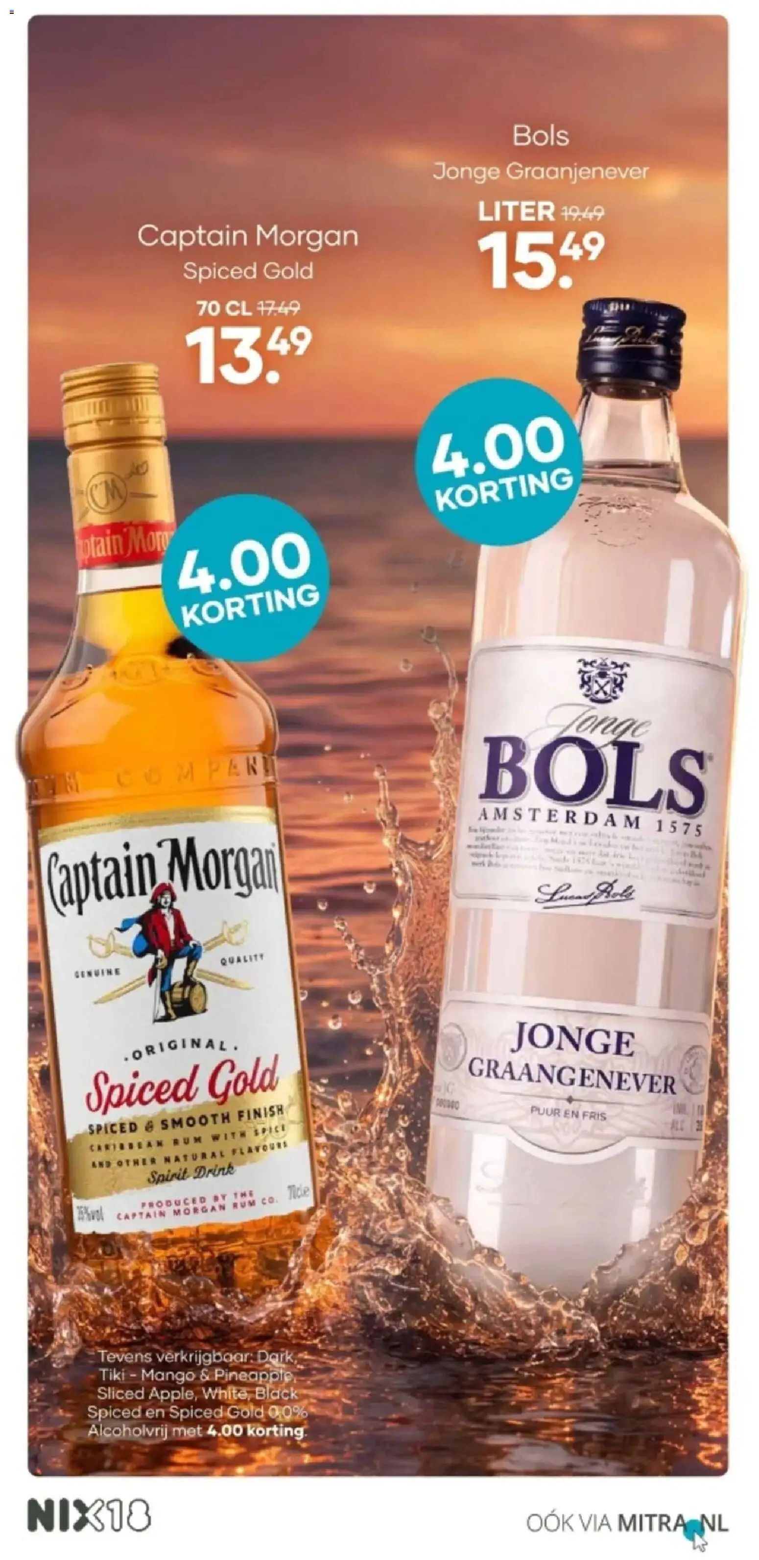 Mitra folder vanaf 24-08-2026 || NIEUWE | Pagina: 21 | Producten: Rum, Captain Morgan, Mango